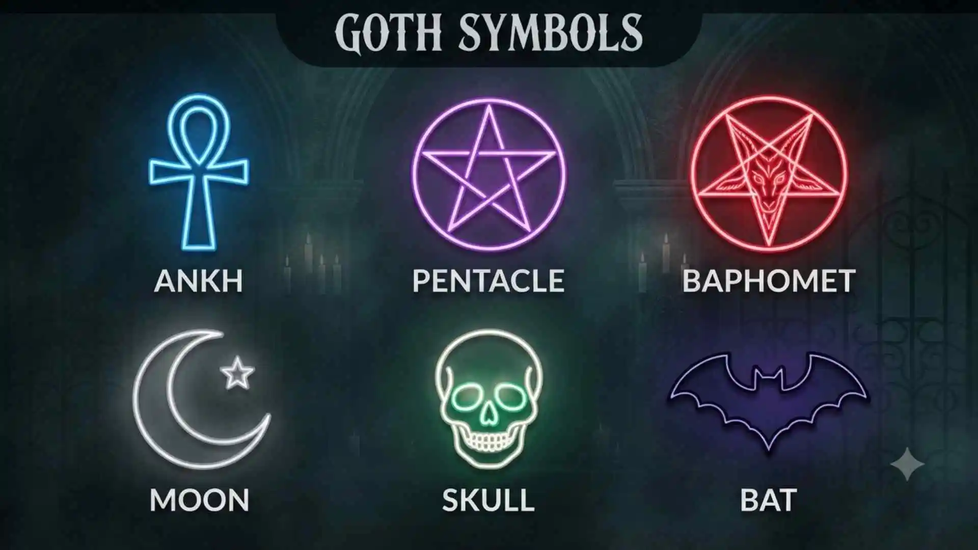 goth symbols copy and paste