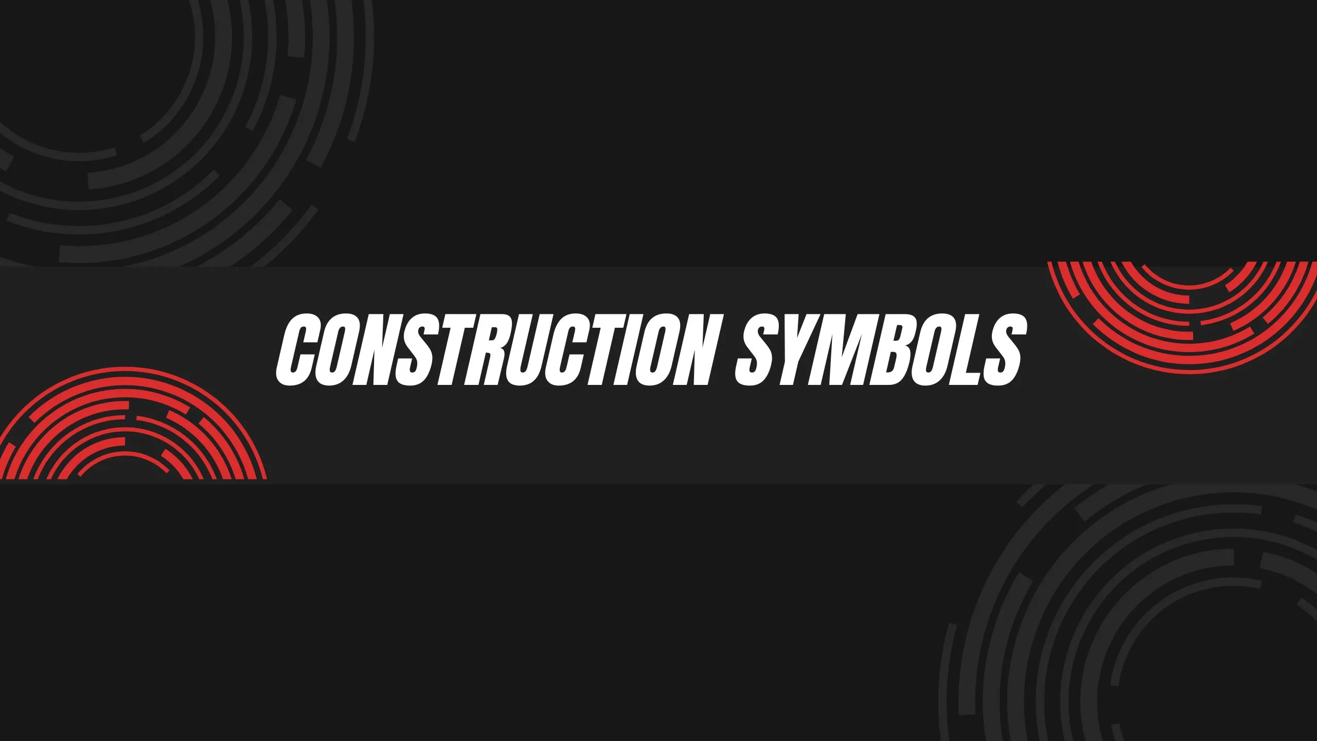 Construction Symbols