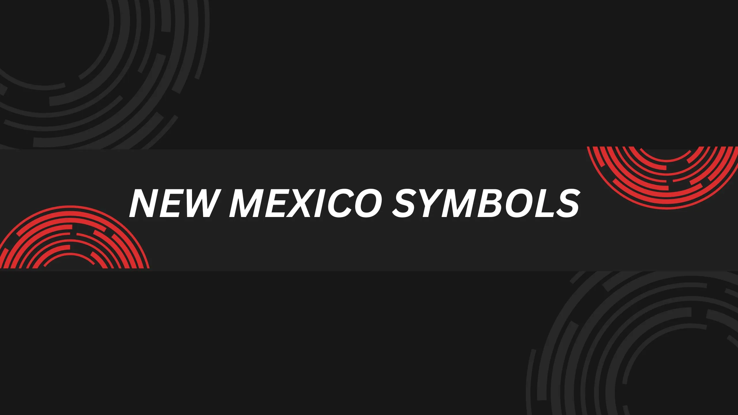 New Mexico Symbols