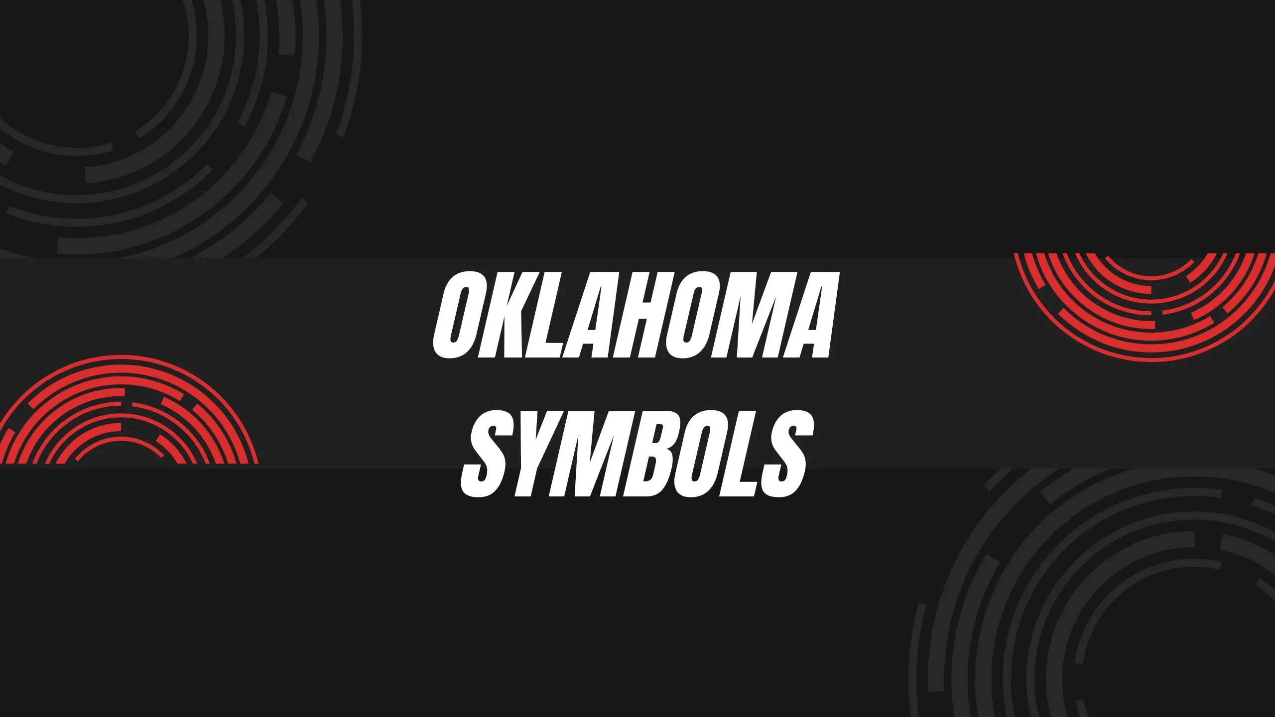 Oklahoma Symbols
