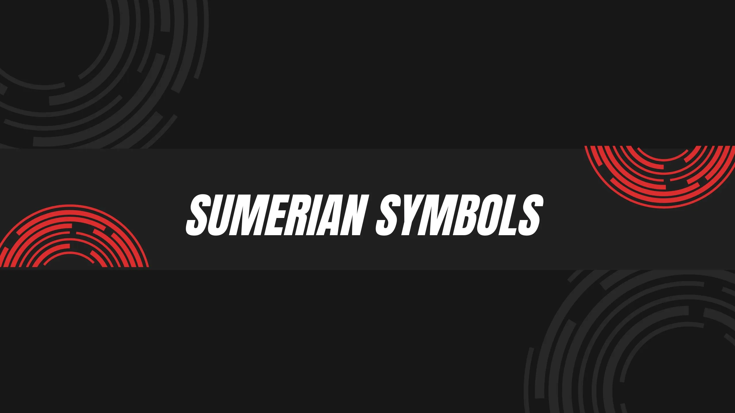 Sumerian Symbols