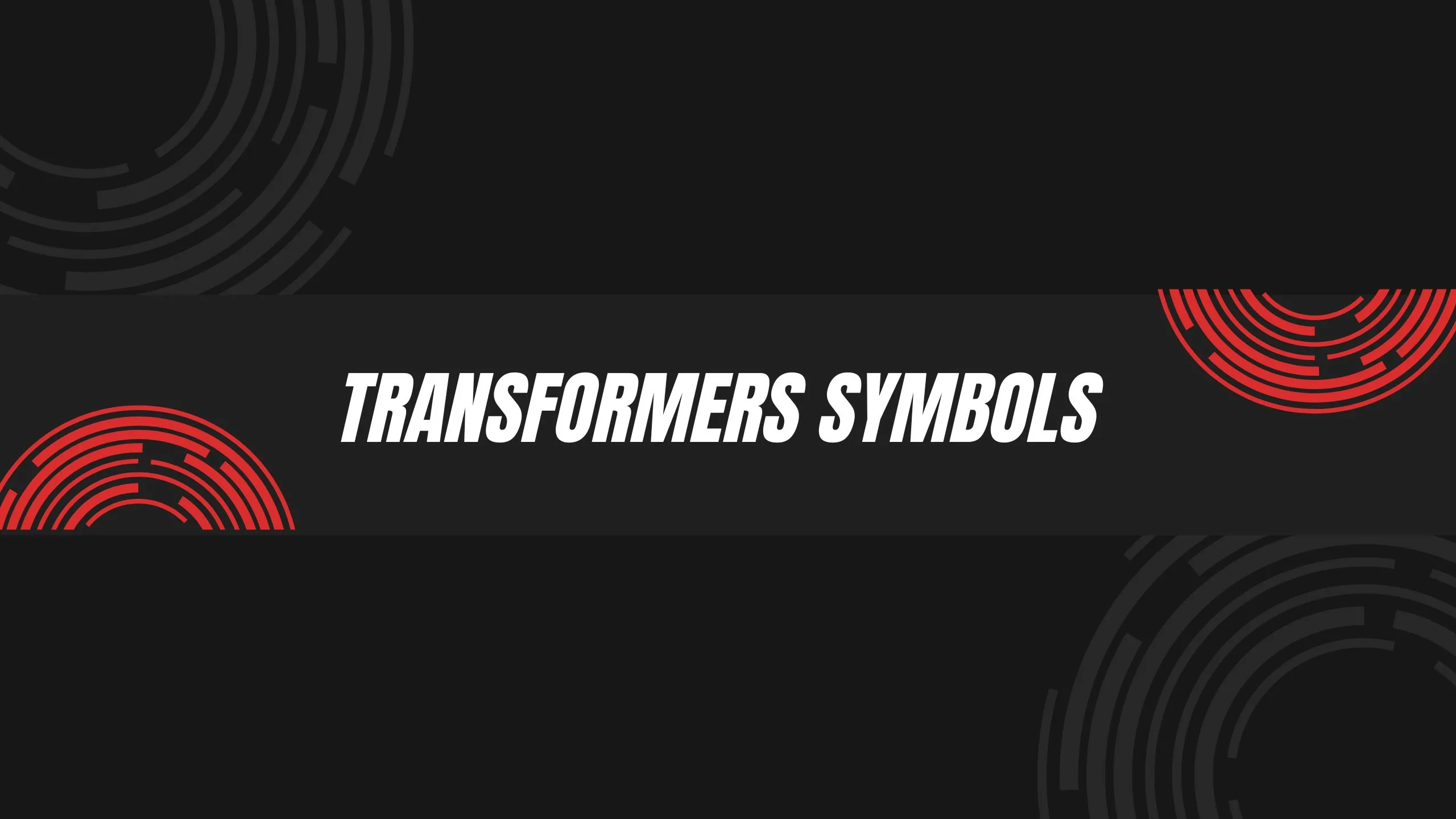 Transformers Symbols