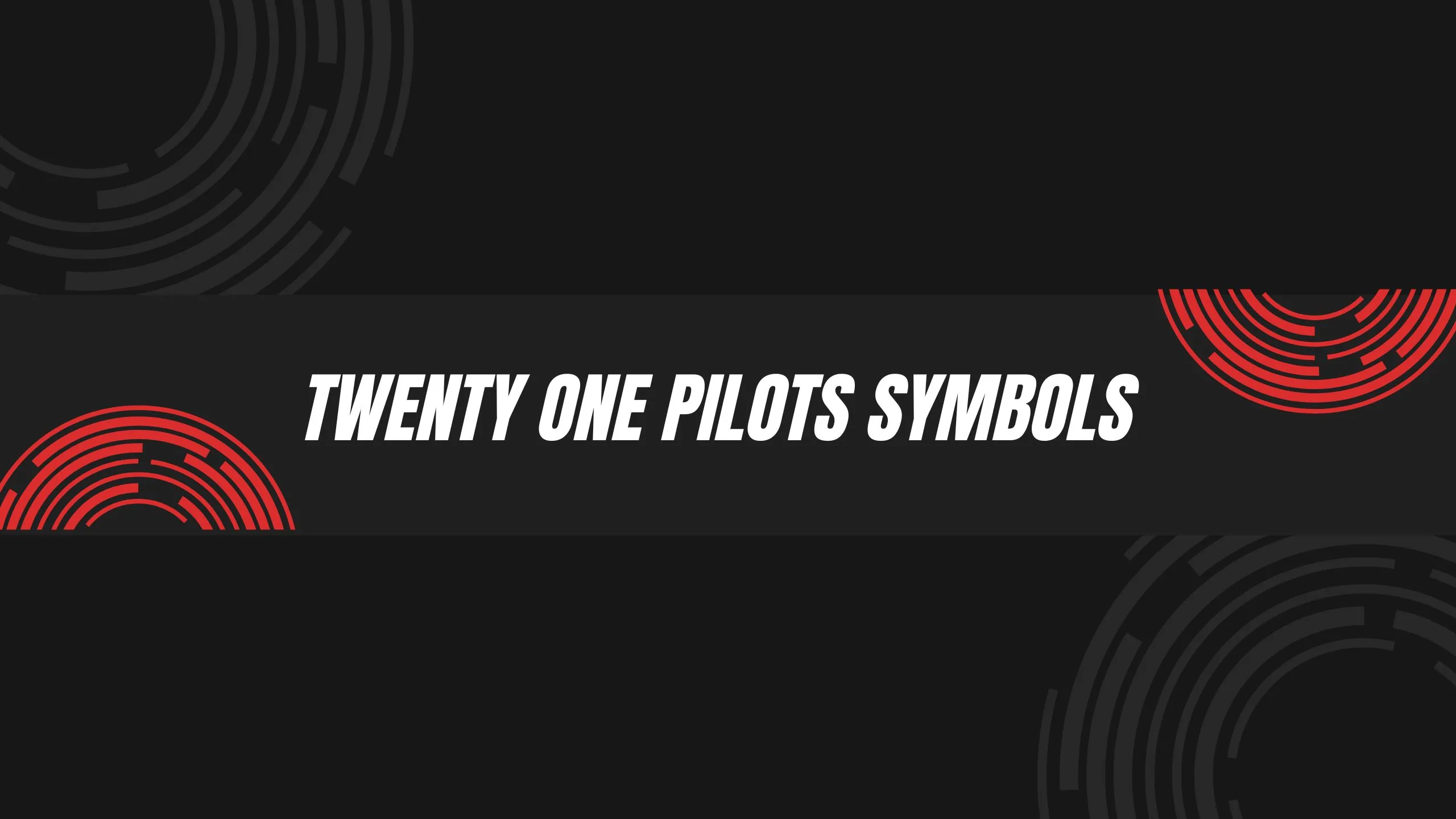 Twenty One Pilots Symbols