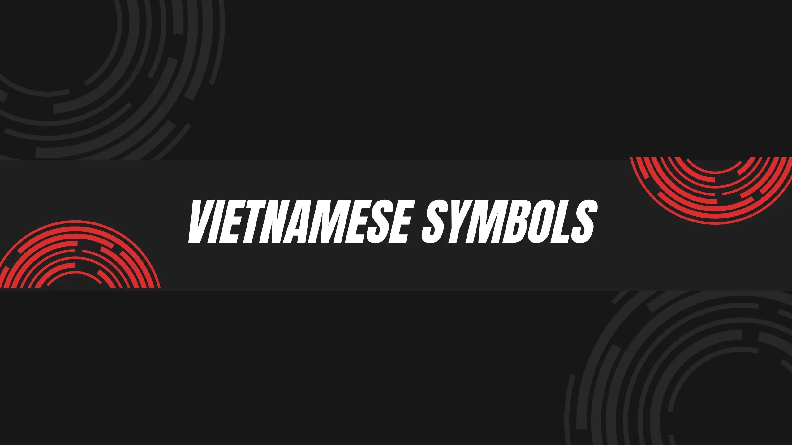 Vietnamese Symbols