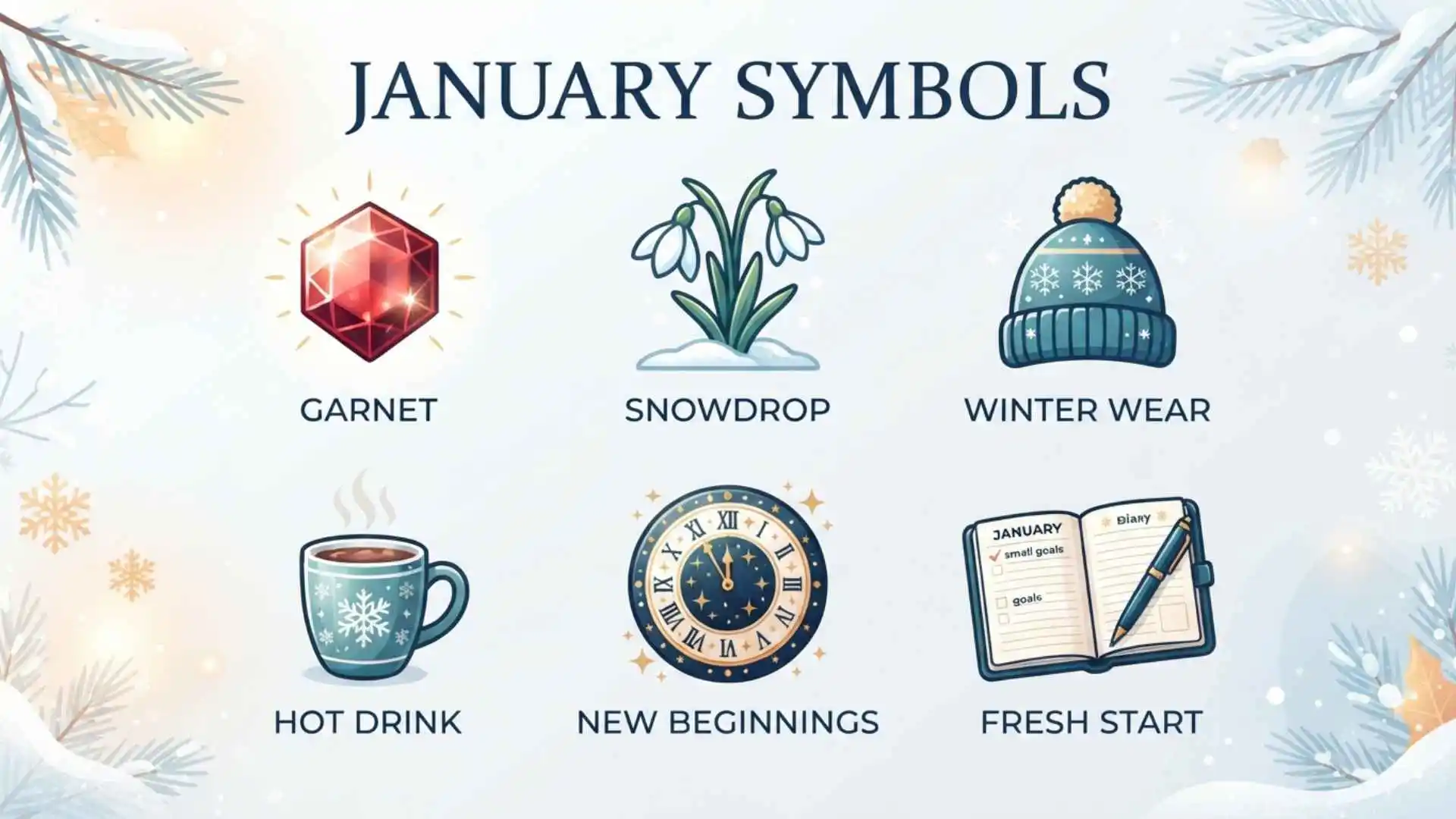 January Symbols