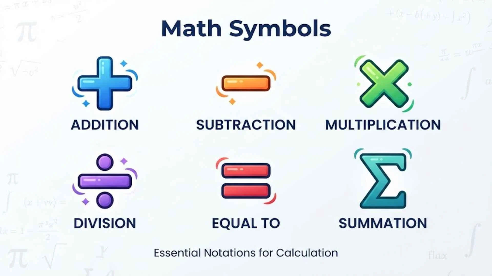 Math Symbols