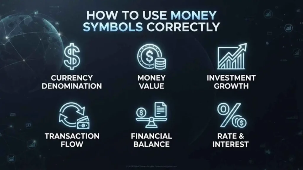 Symbolic Lettering Examples Money Symbols and Their Meanings: Complete World Currency Symbols Guide