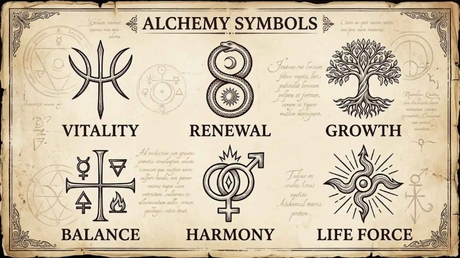 Alchemy Symbols